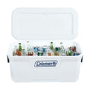 Coleman 316 Series 120 Qt. Marine Hard Ice Chest Cooler, White