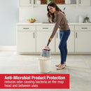 Rubbermaid Microfiber Twist Mop Kit with 2 Refills Kit Machine Washable Built-in Wringer Lightweight Safe for All Floor Types Deep Cleaning for Home/Bathroom/Garage/Office