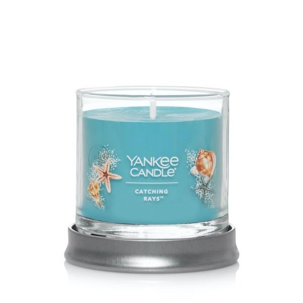 Yankee Candle Small Tumbler Scented Single Wick Jar Candle, Catching Rays, Over 20 Hours of Burn Time, 4.3 Ounce (Pack of 2)