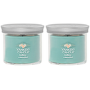 Yankee Candle Small Tumbler Scented Single Wick Jar Candle, Holiday Winterfest, 4.3 Ounce (Pack of 2)
