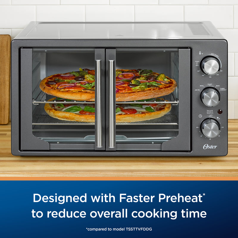 Oster Extra-Large French Door Air Fry Countertop Oven