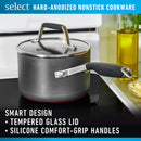 Calphalon Select, Hard-Anodized Nonstick 14-Piece Cookware Set, 1 CT