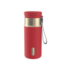 Contigo SnapSeal Vacuum-Insulated Stainless Steel Travel Mug, Goji Berry Champagne, 16 Ounce