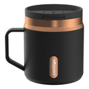 Contigo SnapSeal Vacuum-Insulated Stainless Steel Travel Mug, Licorice Bronze, 14 Ounce