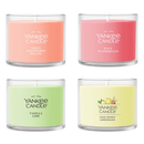 Yankee Candle Rainbow Sherbert Collection, Mini Candle Set - 1.3 OZ Scented Mini Jar Candles (4 Pack)