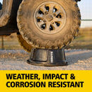 BRUTE Animal Pan Feeder, 6 Gallon, Pack of 2