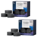 Yankee Candle Scented Tea Light Candles, Midsummer's Night, 0.44 OZ, 12-Count, Pack of 2 (24 Candles Total)