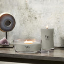 WoodWick Scented Ellipse Candle, Crackles as it Burns, Lavender & Cedar, 16oz