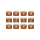 Yankee Candle Signature Votive Mini Candle Jar, Pumpkin Banana Scone Scent, Natural Soy Wax Blend Candle with Natural Fiber Wick, 1.3 OZ Glass Jar (Pack of 12)