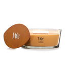 WoodWick Scented Ellipse Candle, Crackles as it Burns, Golden Bourbon, 16oz