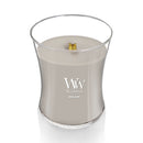 WoodWick Medium Hourglass Scented Candle, Crackles as it Burns, Wood Smoke, 9.7oz