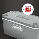 Coleman 316 Series 120 Qt. Hard Ice Chest Cooler, Rock Gray, 1 CT