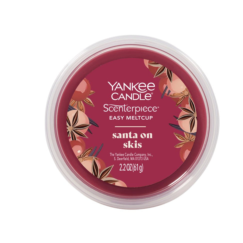 Yankee Candle Autumn Daydream, Dried Lavender & Oak, Strawberry Bunny and Santa On Skis Scenterpiece Easy MeltCup Variety Pack