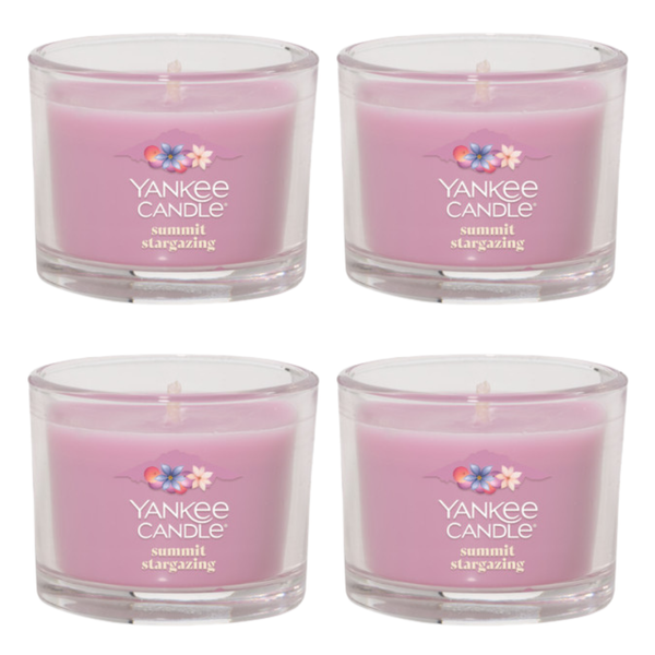 Yankee Candle Minis Votive Jar, Summit Stargazing, 1.3 OZ (Pack of 4)