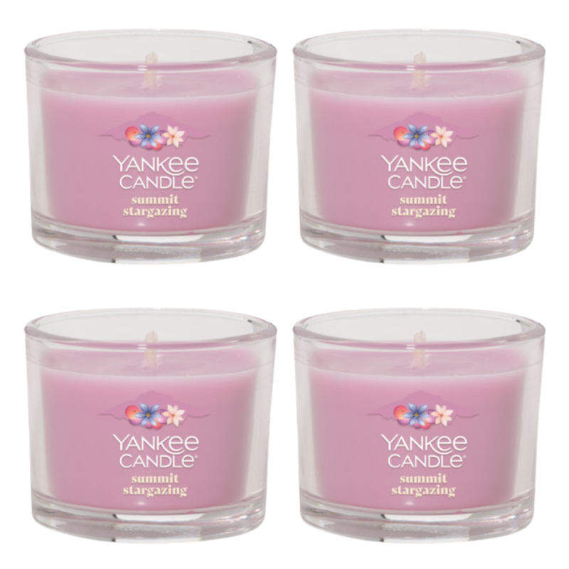 Yankee Candle Minis Votive Jar, Summit Stargazing, 1.3 OZ (Pack of 4)