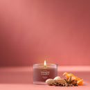 Yankee Candle Signature Votive Mini Candle Jar, Kitchen Spice, Natural Soy Wax Blend Candle with Natural Fiber Wick, 1.3 OZ Glass Jar (Pack of 12)