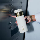 Contigo SnapSeal Vacuum-Insulated Stainless Steel Travel Mug, Terra Champagne, 16 Ounce (2 Pack)