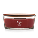 WoodWick Scented Ellipse Candle, Crackles as it Burns, Rouge Oud, 16oz
