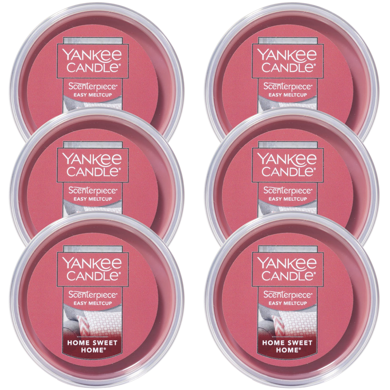 Yankee Candle Home Sweet Home Scenterpiece Easy MeltCup (Pack of 6)