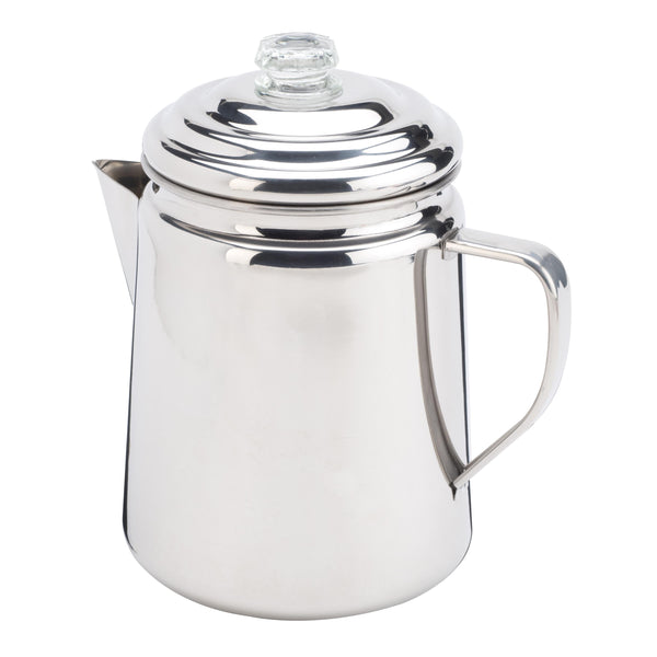 Coleman Stainless Steel Coffee Percolator, 12 Cup
