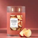 Yankee Candle Large Tumbler Scented Candle, Sugared Cinnamon Apple, 20 oz