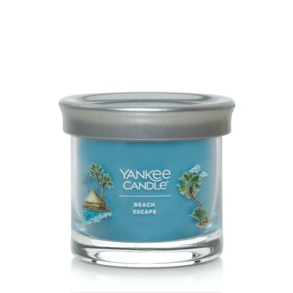 Yankee Candle Small Tumbler Scented Single Wick Jar Candle, Beach Escape, Over 20 Hours of Burn Time, 4.3 Ounce (Pack of 2)