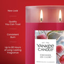 Yankee Candle Large Tumbler Scented Candle, Cherries on Snow, 20 oz
