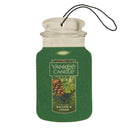 Yankee Candle Christmas Comforts Paper Car Jar, 3 Balsam & Cedar & 3 Christmas Cookie Variety Pack