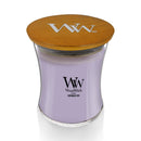 WoodWick Medium Hourglass Scented Candle, Crackles as it Burns, Lavender Spa, 9.7oz