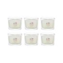 Yankee Candle Signature Votive Mini Candle Jar, Sakura Blossom Festival Scent, Natural Soy Wax Blend Candle with Natural Fiber Wick, 1.3 OZ Glass Jar (Pack of 6)