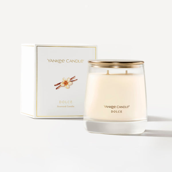 Yankee Candle Premium Medium Scented Jar Candle with up to 60 Hour Burn Time, Dolce, 12 OZ