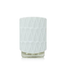 Yankee Candle Scent plug Diffuser Organic Pattern Gray, Scent Plug Refill Home Sweet Home and Midsummer Night