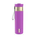 Contigo DualSip Leakproof Insulated Water Bottle with Carry Strap and 2-Way Lid, Galactic Champagne, 24 Ounce