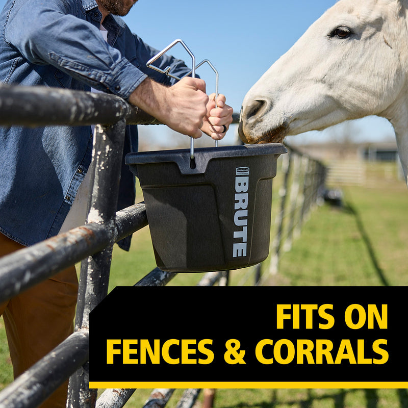 BRUTE 3-in-1 Flat Back Bucket, 5 Gallon