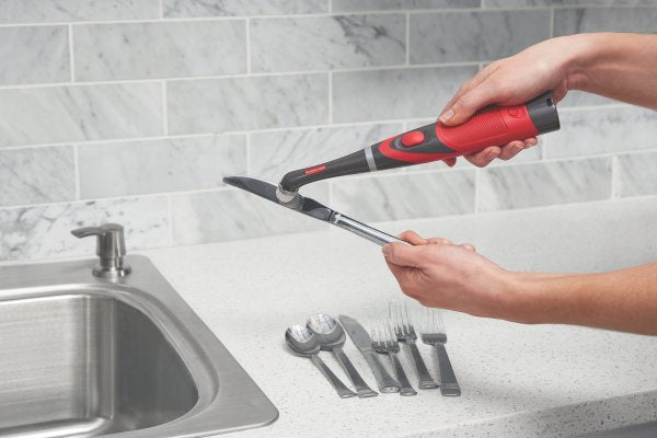 Rubbermaid Reveal Power Scrubber Attachable Soft Bristle & Velcro Head with 6 Microfiber Pads for Cordless Electric Battery Powered Scrub Brush Ideal for Shoes/Sneakers/Car Trim/Tires/Furniture