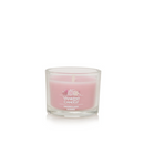 Yankee Candle Signature Votive Mini Candle Jar, Snowflake Kisses Scent, Natural Soy Wax Blend Candle with Natural Fiber Wick, 1.3 OZ Glass Jar (Pack of 6)