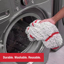 Rubbermaid Microfiber Twist Mop Kit with 2 Refills Kit Machine Washable Built-in Wringer Lightweight Safe for All Floor Types Deep Cleaning for Home/Bathroom/Garage/Office