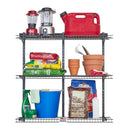Rubbermaid Garage FastTrack 36" x 12" Shelf Kit, 3-Shelves, Black