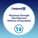 Compound W Maximum Strength, Fast-Acting Gel 0.25 oz