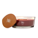 WoodWick Scented Ellipse Candle, Crackles as it Burns, Rouge Oud, 16oz