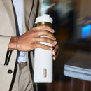 Contigo DualSip Leakproof Insulated Water Bottle with Straw, Oatmilk Champagne, 24 Ounce