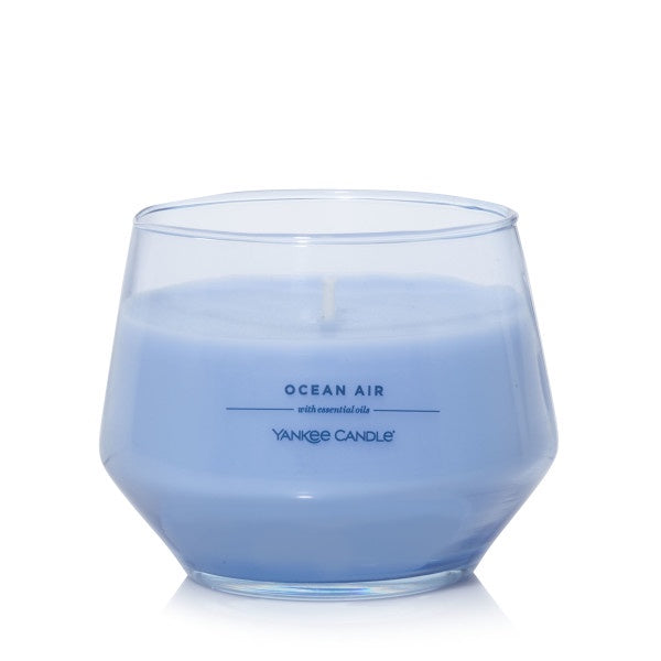 Yankee Candle Studio Candles with Essential Oils, Tides & Twilight Variety Pack, Pink Sands, Midsummer's Night, and Ocean's Air, 10 Ounce (Pack of 3)