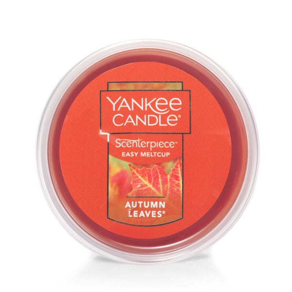 Yankee Candle Autumn Leaves, Autumn Daydream, Cranberry Chutney and Dried Lavender & Oak Scenterpiece Easy MeltCup Variety Pack