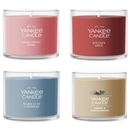 Yankee Candle Cozy Classics Collection, Mini Candle Set - 1.3 OZ Scented Mini Jar Candles (4 Pack)