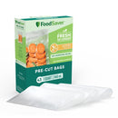 FoodSaver Quart Pre-Cut Vacuum Seal Bags, Easy Use Vacuum Storage Bags, Align to Seal and Tear to Open Vacuum Sealer Storage Bags, 43-Count, Pack of 2 (86 Bags Total)