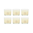 Yankee Candle Signature Votive Mini Candle Jar, Christmas Cookie Scent, Natural Soy Wax Blend Candle with Natural Fiber Wick, 1.3 OZ Glass Jar (Pack of 6)