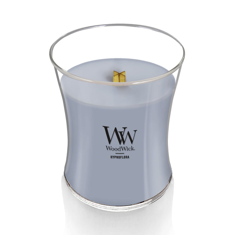 WoodWick Medium Hourglass Scented Candle, Crackles as it Burns, Hypnoflora, 9.7oz