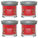 Yankee Candle Small Tumbler Scented Single Wick Jar Candle, Macintosh, Over 20 Hours of Burn Time, 4.3 Ounce (Pack of 4)