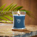 WoodWick Medium Hourglass Scented Candle, Crackles as it Burns, Tempest, 9.7oz