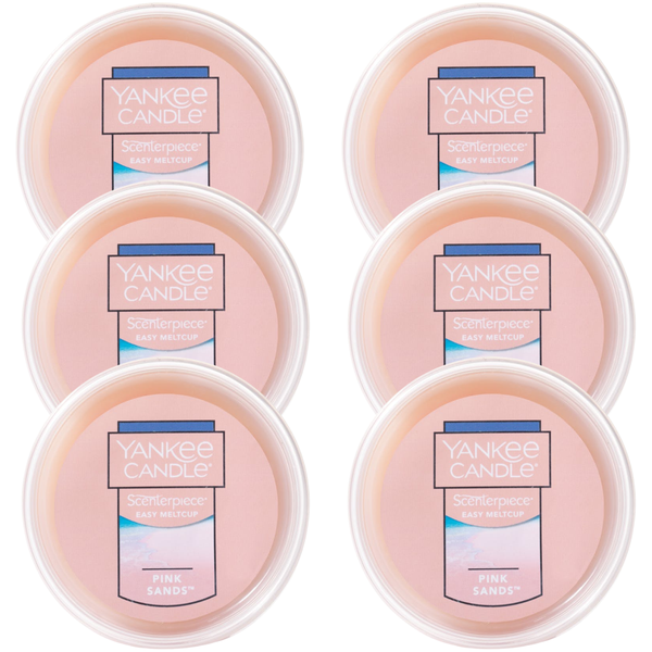 Yankee Candle Pink Sands Scenterpiece Easy MeltCup (Pack of 6)